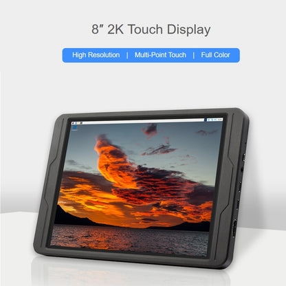 Waveshare 8 Inch 2K IPS 1536×2048 Optical Bonding Toughened Glass Panel Touch Display, Plug:US Plug - Consumer Electronics by buy2fix | Online Shopping UK | buy2fix