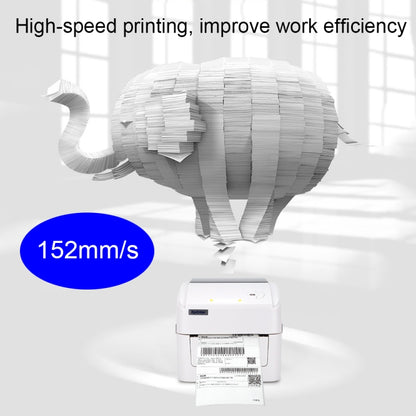 Xprinter XP-420B 108mm Express Order Printer Thermal Label Printer, Style:USB+LAN Port(AU Plug) - Printer by Xprinter | Online Shopping UK | buy2fix