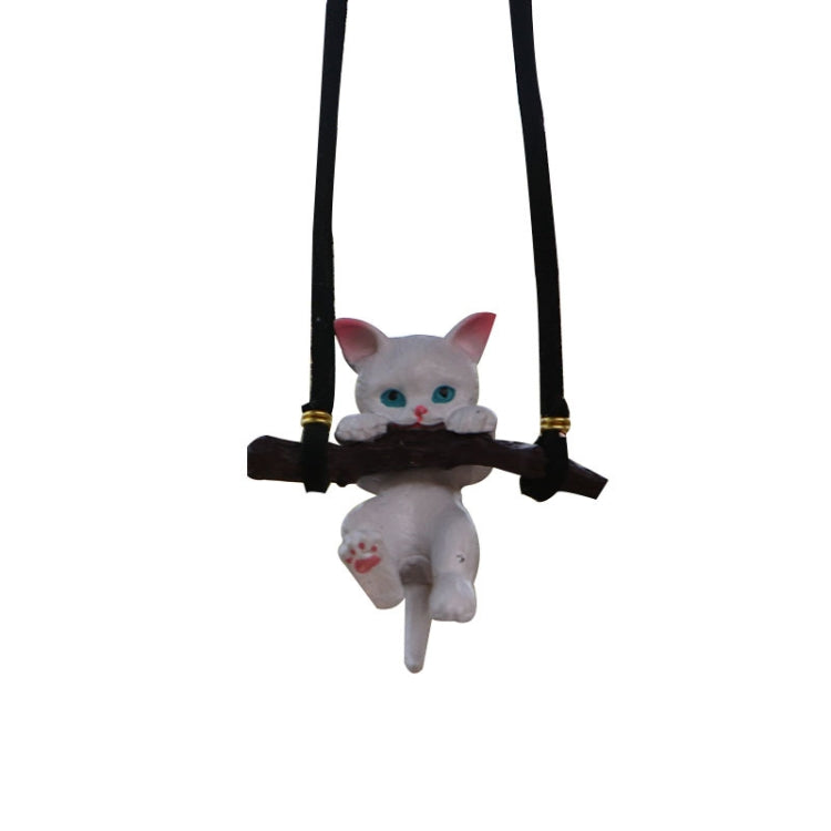 2 PCS Car Pendant Car Decoration Cat Pendant(Branches Cat) - In Car by buy2fix | Online Shopping UK | buy2fix