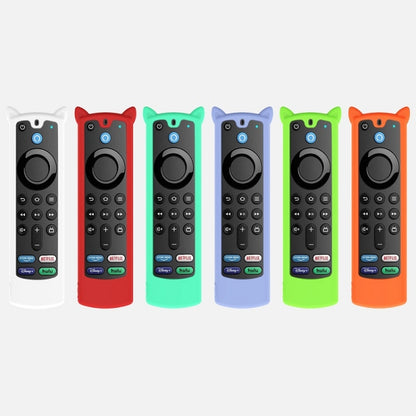 2 PCS Y26 Remote Control Case For Amazon ALEXA Voice Remote 3rd Gen(Luminous Blue) - Consumer Electronics by buy2fix | Online Shopping UK | buy2fix