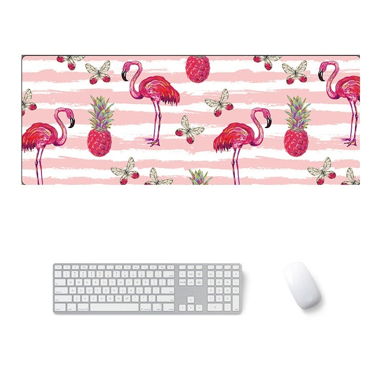 800x300x3mm Office Learning Rubber Mouse Pad Table Mat(1 Flamingo) - Mouse Pads by buy2fix | Online Shopping UK | buy2fix