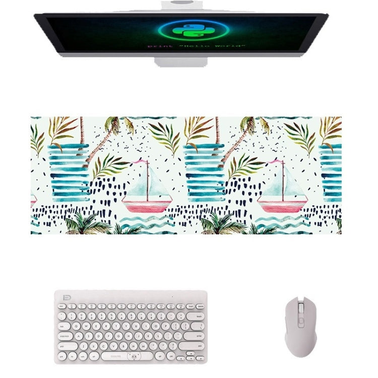 800x300x3mm Office Learning Rubber Mouse Pad Table Mat(1 Flamingo) - Mouse Pads by buy2fix | Online Shopping UK | buy2fix