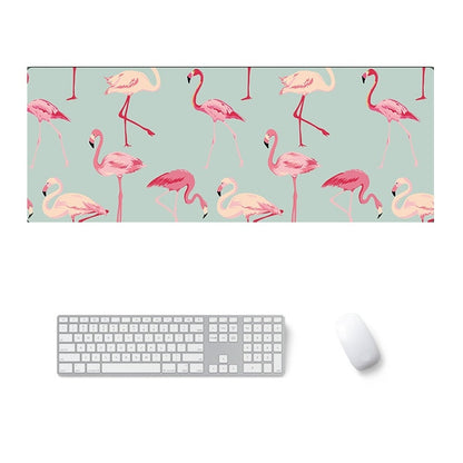 800x300x4mm Office Learning Rubber Mouse Pad Table Mat(5 Flamingo) - Mouse Pads by buy2fix | Online Shopping UK | buy2fix