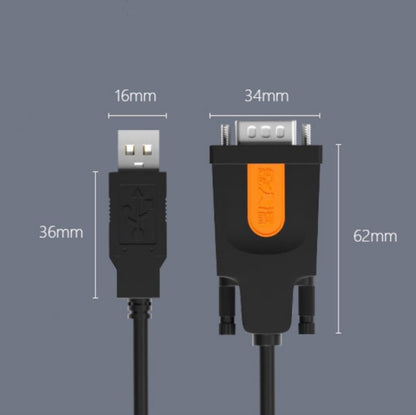 D.Y.TECH USB to DB9 RS232COM Serial Cable, Specification： FT232 1.5m - RS485 / RS232 Series by D.Y.TECH | Online Shopping UK | buy2fix