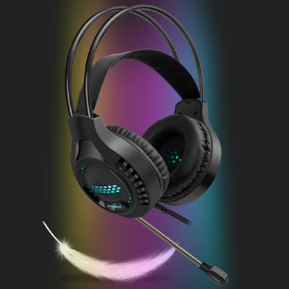 Smailwolf AK3 Headset Game Headphones Wired Luminous Desktop Computer Headset, Style: USB Single-plug - Multimedia Headset by buy2fix | Online Shopping UK | buy2fix