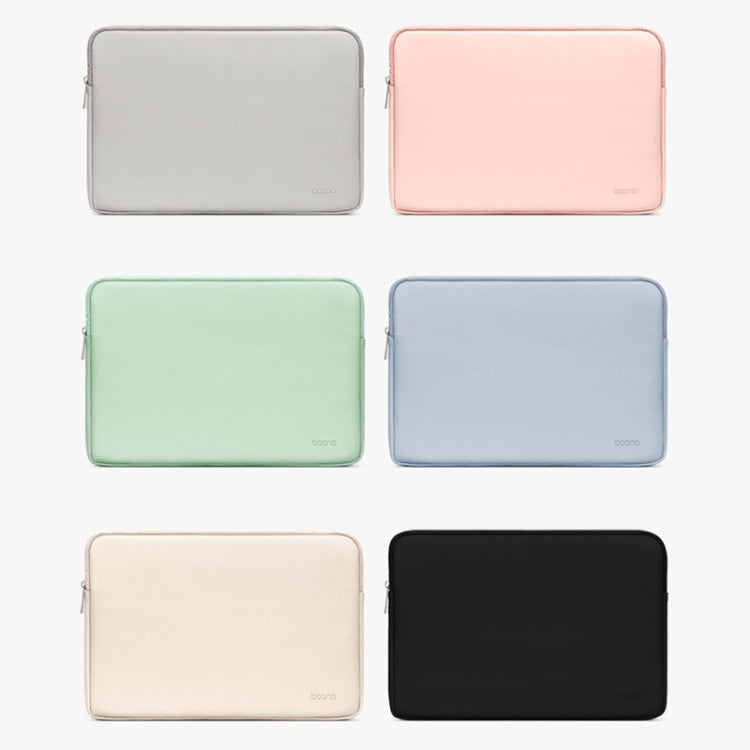 Baona BN-Q001 PU Leather Laptop Bag, Colour: Mint Green, Size: 11/12 inch - 12.1 inch by Baona | Online Shopping UK | buy2fix