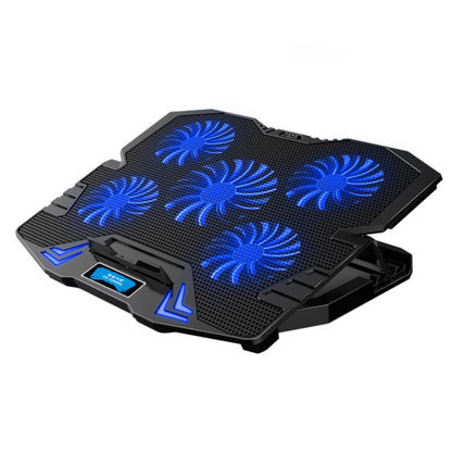 ICE COOREL K5 Laptop Radiator Computer Cooling Bracket, Colour: Standard Version (Black Blue) - Cooling Pads by ICE COOREL | Online Shopping UK | buy2fix