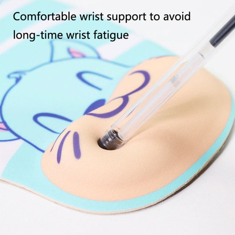 2 PCS Silicone Comfortable Padded Non-Slip Hand Rest Wristband Mouse Pad, Colour: Elephant - Mouse Pads by buy2fix | Online Shopping UK | buy2fix