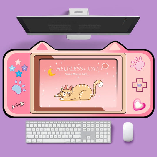 400 x 800 x 3mm Cute Cat Ear Computer Keyboard Desk Pad Mouse Pad(2) -  by buy2fix | Online Shopping UK | buy2fix