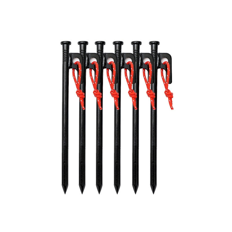 6 PCS 25cm Outdoor Camping Windproof Fixed Canopy Ground Nails - Tents & Accessories by buy2fix | Online Shopping UK | buy2fix