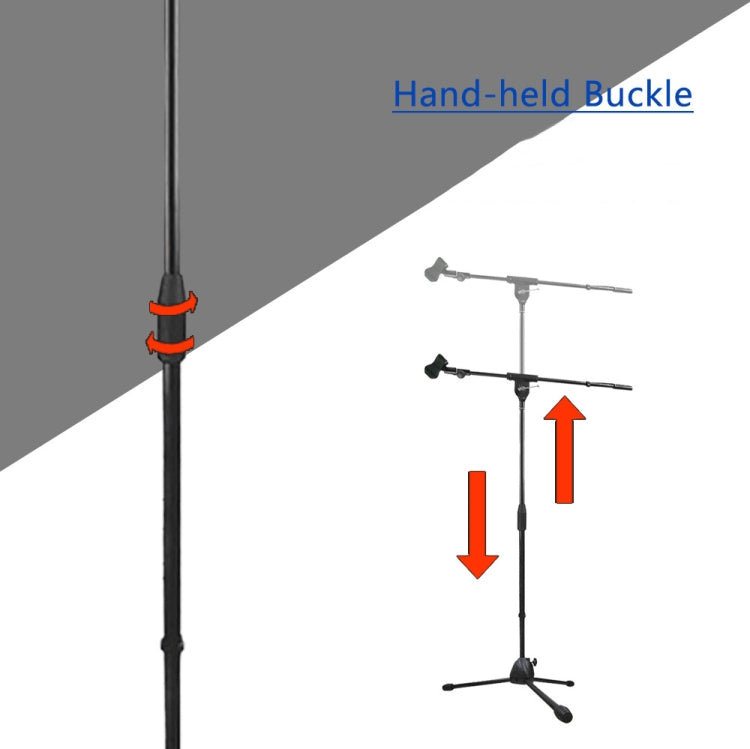 Single Rod Floor Formula Adjustable Microphone Bracket, Style: GAZ-115 - Consumer Electronics by buy2fix | Online Shopping UK | buy2fix