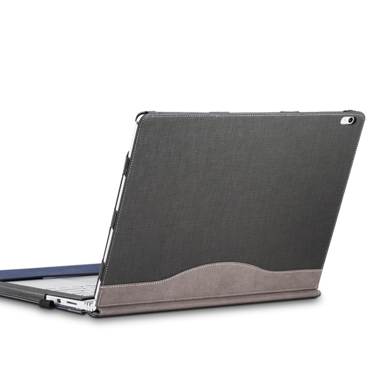 PU Leather Laptop Protective Sleeve For Microsoft Surface Book 1 13.5 inches(Gentleman Gray) - Other by buy2fix | Online Shopping UK | buy2fix