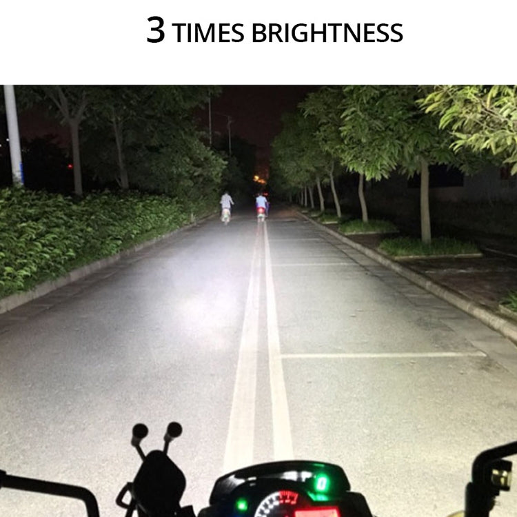 2 PCS MK-265 Motorcycle Character Shooting Light Auxiliary Day Running Light, Style: 16 LEDs - In Car by buy2fix | Online Shopping UK | buy2fix