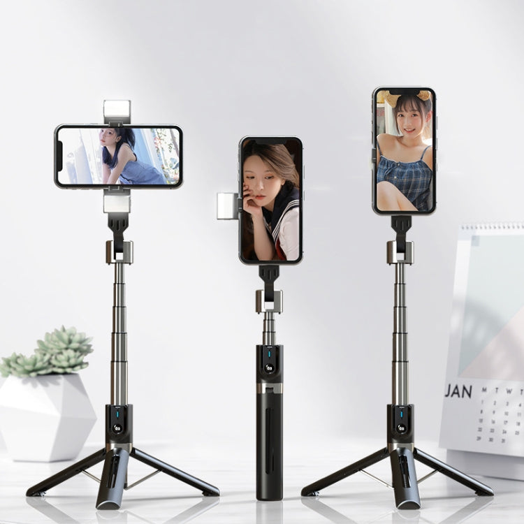 Mobile Phone Tripod Bluetooth Remote Control Live Selfie Stick, Specification: P96D Single Light - Consumer Electronics by buy2fix | Online Shopping UK | buy2fix