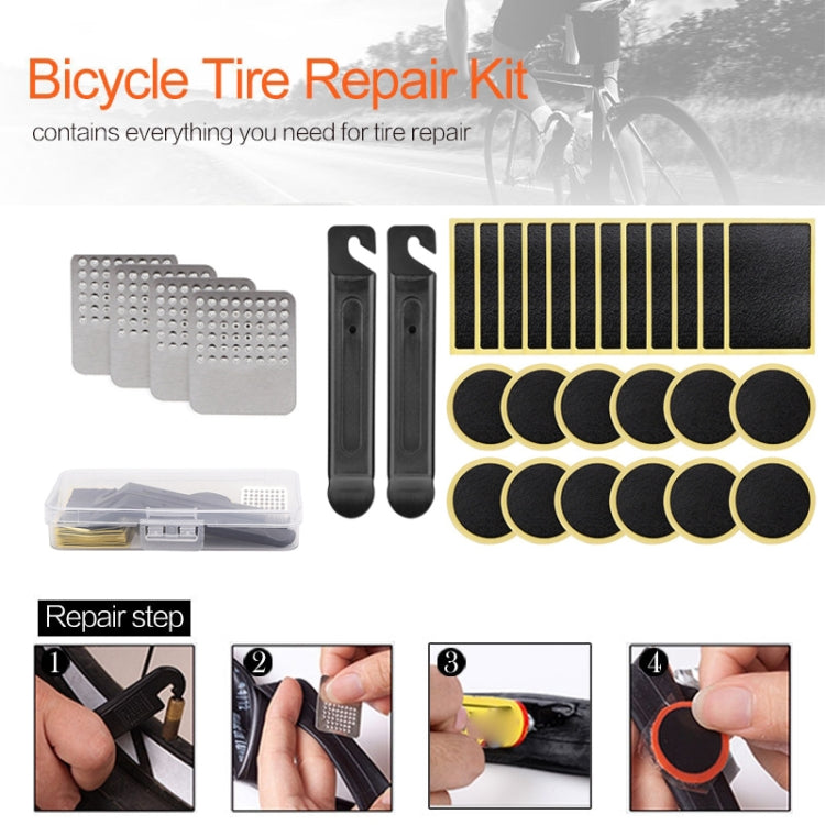 18 PCS / Set Yellow Tire Lever  Bicycle Tire Repair Kit - Outdoor & Sports by buy2fix | Online Shopping UK | buy2fix