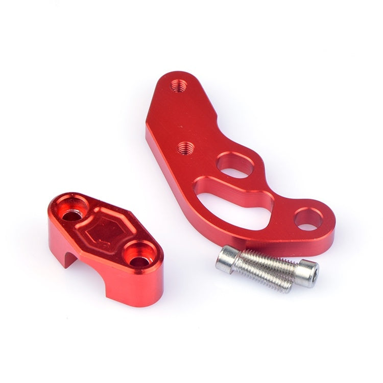 2 PCS Motorcycle Modification Accessories Universal Brake Hose Clamp(Red) - In Car by buy2fix | Online Shopping UK | buy2fix