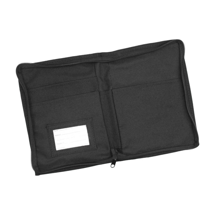 2 PCS B-L008 Car Oxford Cloth Multi-Pocket Portable File Storage Bag(Black) - In Car by buy2fix | Online Shopping UK | buy2fix