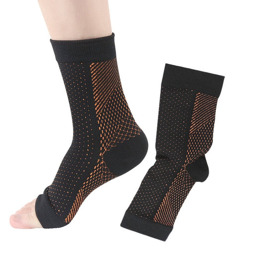 5 Pairs Comfortable Functional Pressure Socks, Size: L/XL(Copper) - Outdoor & Sports by buy2fix | Online Shopping UK | buy2fix