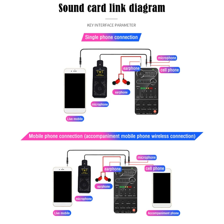 K9  Voice Changer Game Live Broadcast Mobile Computer Sound Card - Consumer Electronics by buy2fix | Online Shopping UK | buy2fix