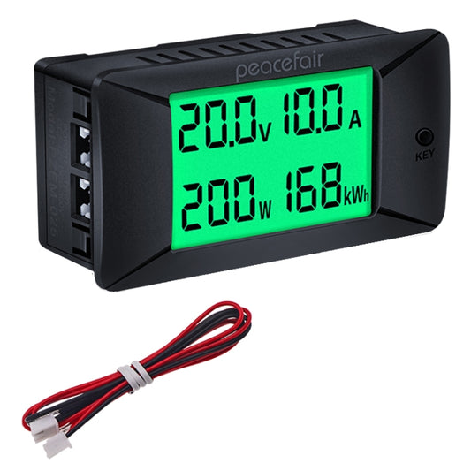 Peacefair PZEM-025 DC Multifunctional DC Digital Display Tester, Specification: 200A - Current & Voltage Tester by Peacefair | Online Shopping UK | buy2fix