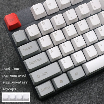 Mechanical Keyboard Laser PBT Keycap Titanium Black Front Words - Other by buy2fix | Online Shopping UK | buy2fix