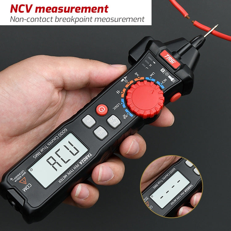 TASI Pen Multimeter Small Portable Intelligent Universal Table, Style: TA802A Automatic Range - Consumer Electronics by TASI | Online Shopping UK | buy2fix