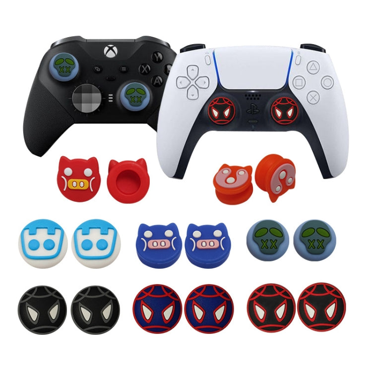 2 Sets ToyiLuya Rocker Protection Cap Left and Right Handle Silicone Caps for PS4/PS5(Set 6) - Cases by null | Online Shopping UK | buy2fix