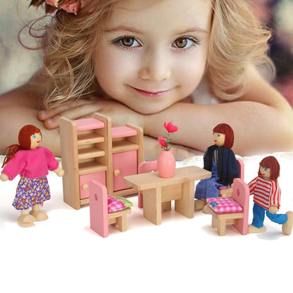 Pretend Play Mini Simulation Children Small Furniture Doll House Toy(Restaurant) - Pretend Play Toys by buy2fix | Online Shopping UK | buy2fix