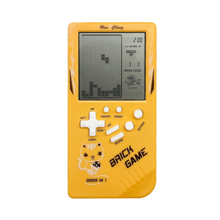Large Screen Retro Children Handheld Game Console(Yellow) - Pocket Console by buy2fix | Online Shopping UK | buy2fix
