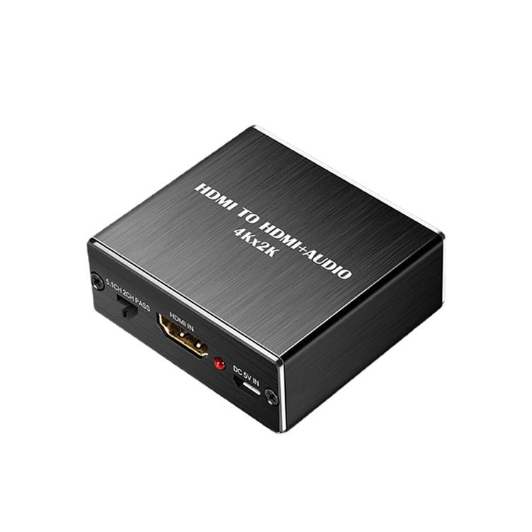 HDMI TO HDMI+AUDIO Audio Separator(Black) - Splitter by buy2fix | Online Shopping UK | buy2fix