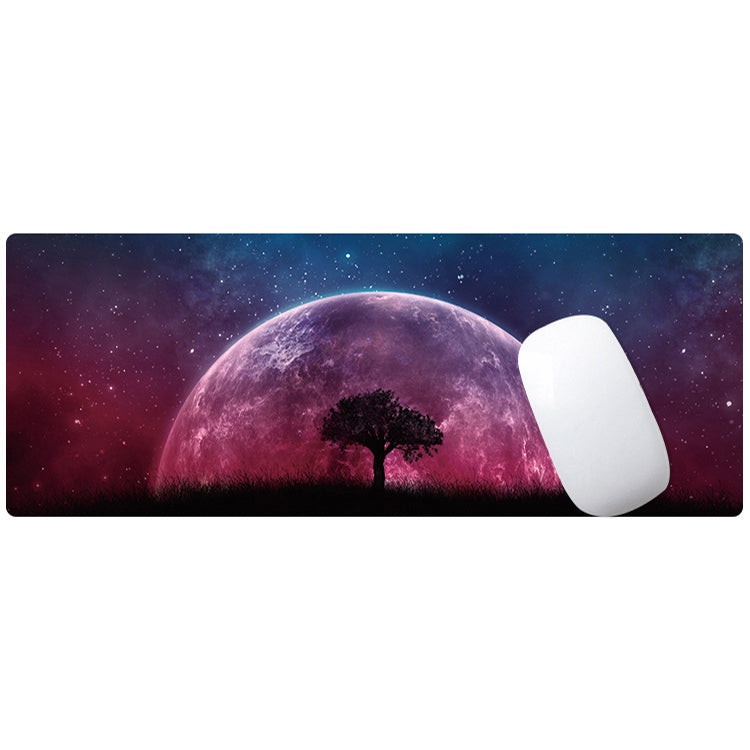 300x800x1.5mm Unlocked Large Desk Mouse Pad(2 Lotus) - Mouse Pads by buy2fix | Online Shopping UK | buy2fix