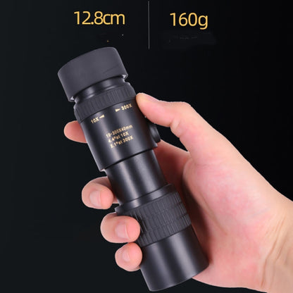 10-300x40 Monocular HD Telescope BAK4 Prism Telescope,Style: With Photo Holder+Tripod - Monocular Binoculars by buy2fix | Online Shopping UK | buy2fix