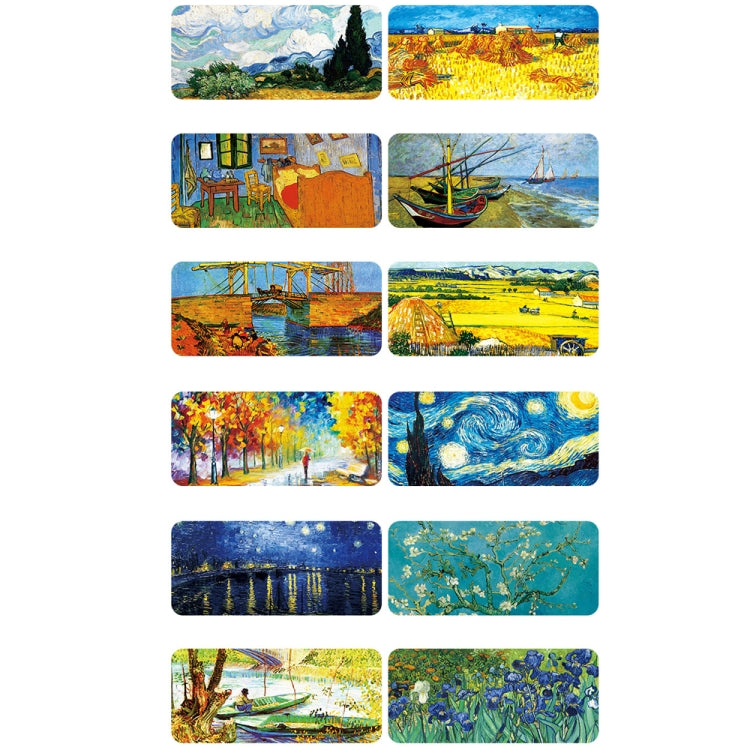 300x800x1.5mm Unlocked Am002 Large Oil Painting Desk Rubber Mouse Pad(Starry Night) - Mouse Pads by buy2fix | Online Shopping UK | buy2fix