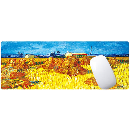 300x800x1.5mm Unlocked Am002 Large Oil Painting Desk Rubber Mouse Pad(Scarecrow) - Mouse Pads by buy2fix | Online Shopping UK | buy2fix