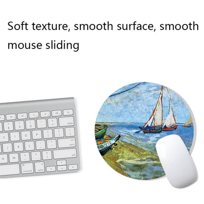 300x800x1.5mm Unlocked Am002 Large Oil Painting Desk Rubber Mouse Pad(Cypress) - Mouse Pads by buy2fix | Online Shopping UK | buy2fix