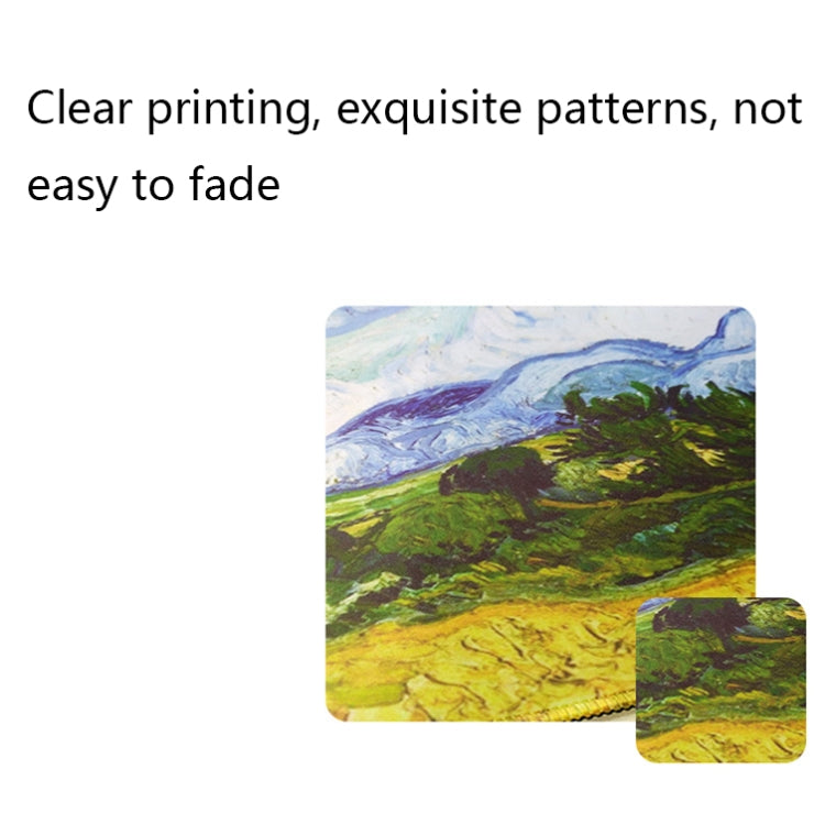 300x800x4mm Locked Am002 Large Oil Painting Desk Rubber Mouse Pad(Carriage) - Mouse Pads by buy2fix | Online Shopping UK | buy2fix