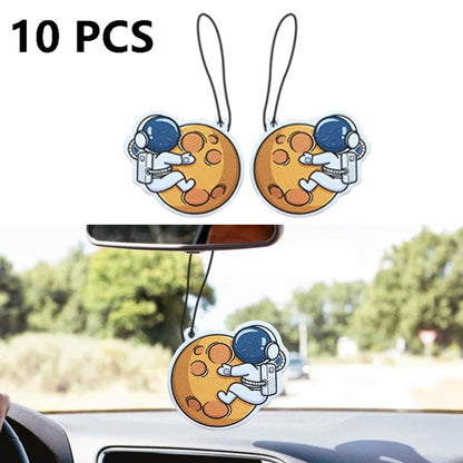 10 PCS Car Perfume Pendant Fragrance Decoration(Planet) - In Car by buy2fix | Online Shopping UK | buy2fix