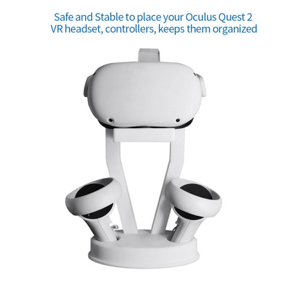 JYS-OC002 VR Bracket Desktop Storage Rack For Oculus Quest 2(White) - Consumer Electronics by buy2fix | Online Shopping UK | buy2fix