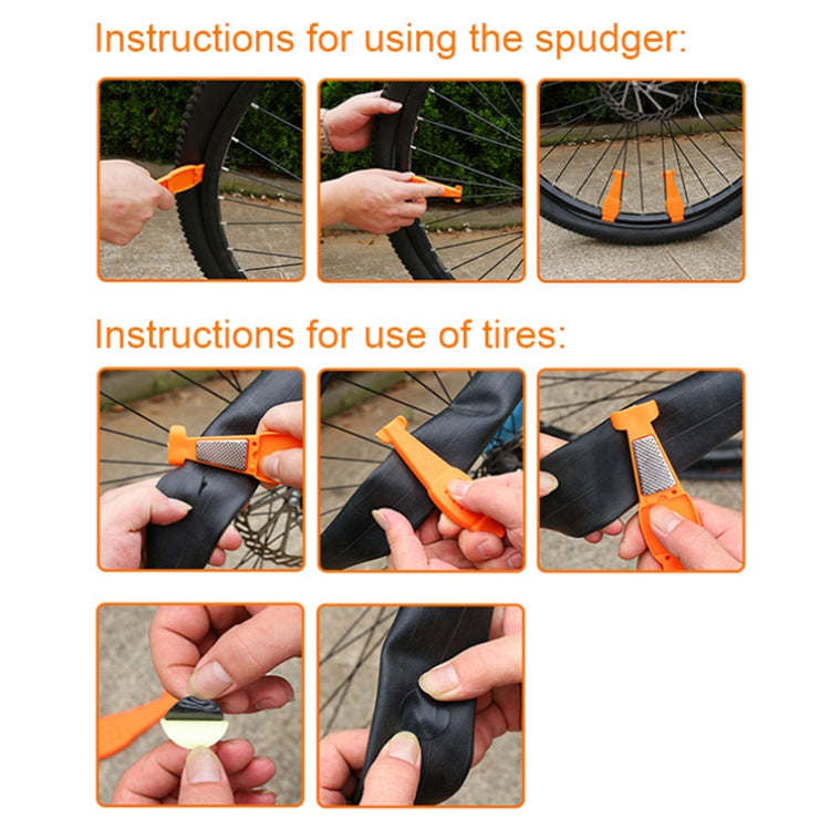 Multifunctional Bicycle Tire Changing Tool, Color: Orange - Outdoor & Sports by buy2fix | Online Shopping UK | buy2fix