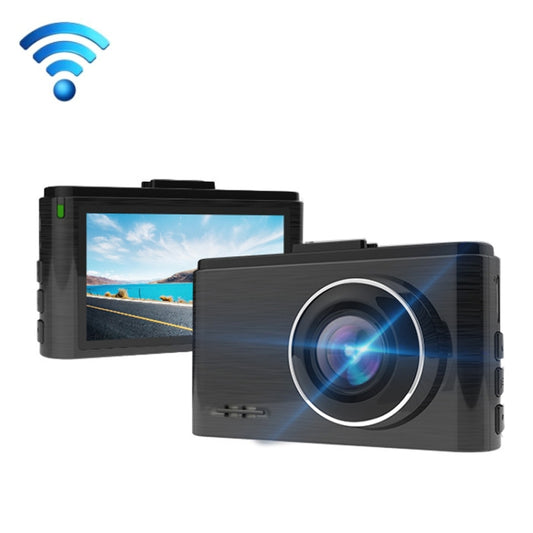 KG390 3 Inch IPS Screen TS Stream WIFI HD Driving Recorder, Style:, Sort by color: Single Record -  by buy2fix | Online Shopping UK | buy2fix