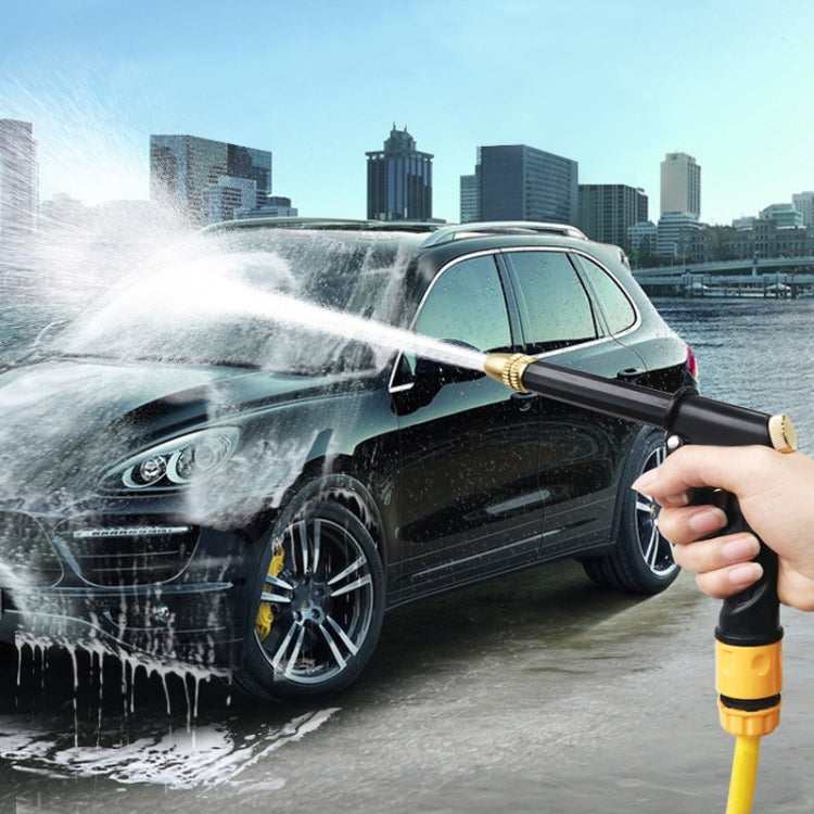 High Pressure Car Wash Hose Telescopic Watering Sprinkler, Style: H2+3 Connector+10m Tube+Foam Pot - In Car by buy2fix | Online Shopping UK | buy2fix