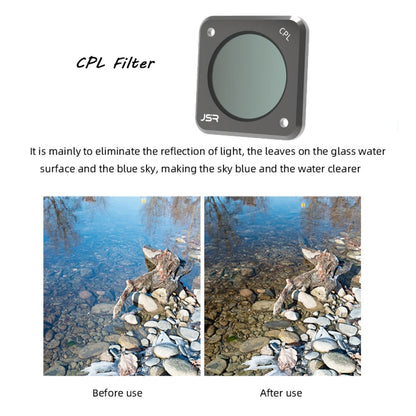 JUNESTAR Action Camera Filters For DJI Action 2,Style:  Star - Lens Filter by JUNESTAR | Online Shopping UK | buy2fix