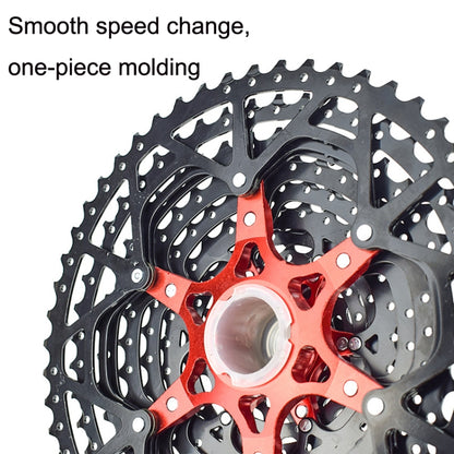 VG Sports Split Mountain Bike Lightweight Cassette Flywheel, Style: 10 Speed 50T (Silver) - Outdoor & Sports by VG Sports | Online Shopping UK | buy2fix