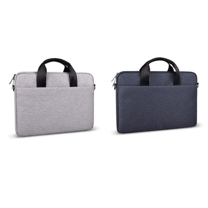 ST09 Portable Single-shoulder Laptop Bag, Size: 15.6 inches(Grey) - 15.6 - 17 inch by buy2fix | Online Shopping UK | buy2fix