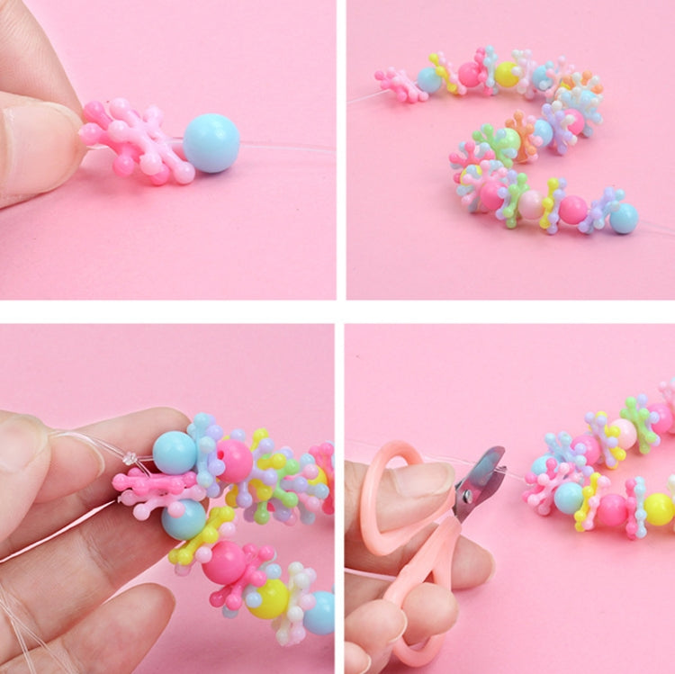 24 Grid Acrylic Beaded Kids DIY Necklace Bracelet Toys(Light-colored Candy) - DIY Developmental Toys by buy2fix | Online Shopping UK | buy2fix