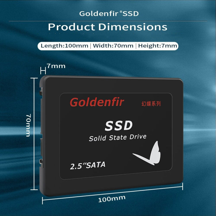 Goldenfir T650 Computer Solid State Drive, Flash Architecture: TLC, Capacity: 480GB - External Solid State Drives by Goldenfir | Online Shopping UK | buy2fix