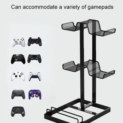 Desktop Headset Gamepad Game Console Storage Bracket(Black) - Headset Stand by buy2fix | Online Shopping UK | buy2fix