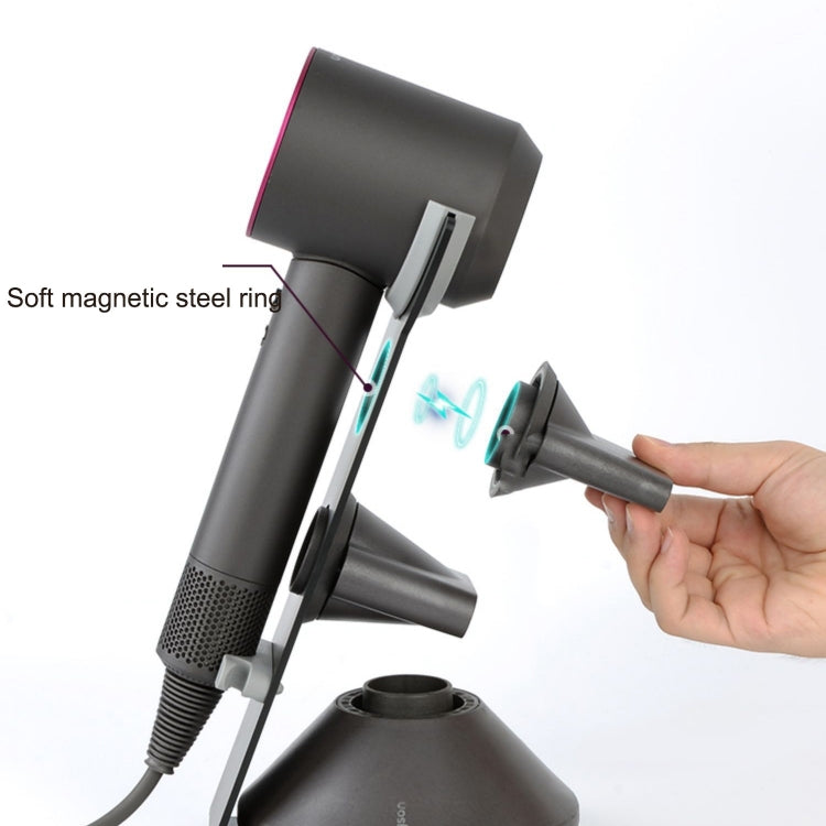 Punch Free Standing Hair Dryer Stand For Dyson 003 Black - Home & Garden by buy2fix | Online Shopping UK | buy2fix