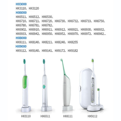 HX6100 Charger For Philips Sonicare Toothbrush HX8140 HX8111 8141 HX8211 HX8240,220V US Plug - Toothbrushes by buy2fix | Online Shopping UK | buy2fix