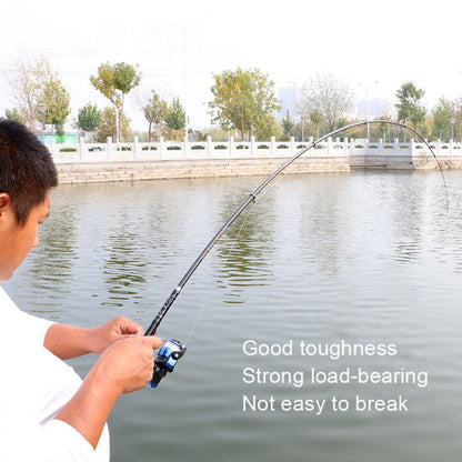 ZHANLANGWANG Carbon Throwing Pole Mini Short Rock Fishing Rod, Length: 1.8m(Black) - Fishing Rods & Accessories by buy2fix | Online Shopping UK | buy2fix